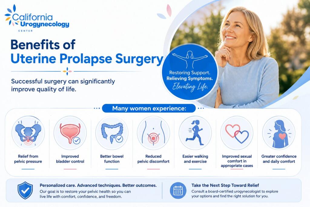 Benefits of Uterine Prolapse Surgery
